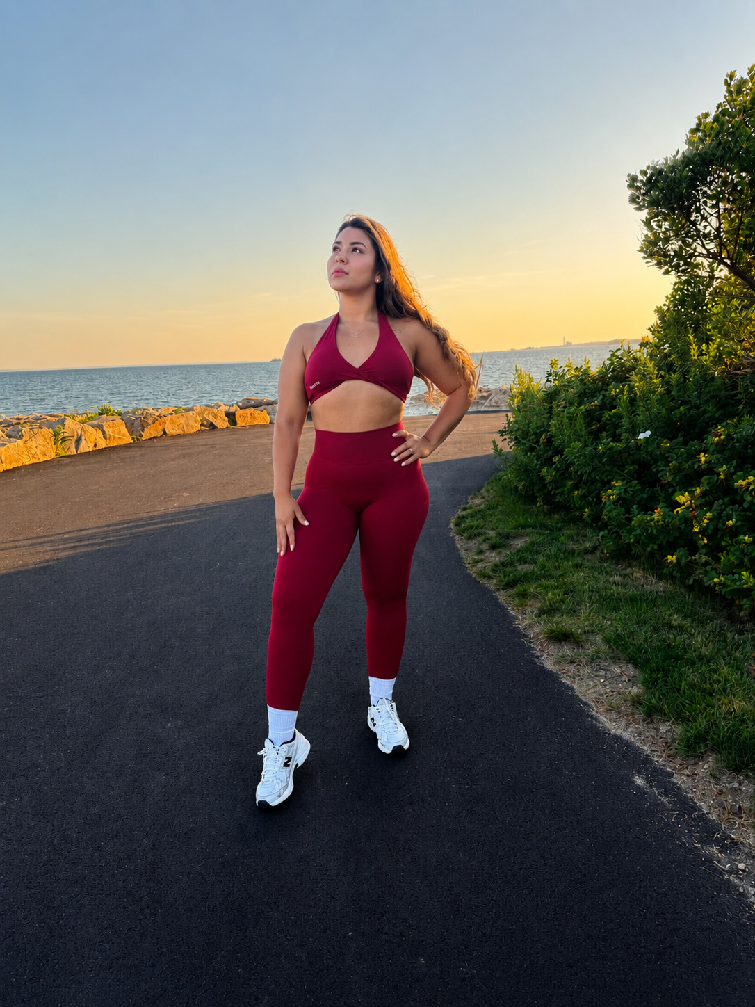 Burgundy Bloom Set